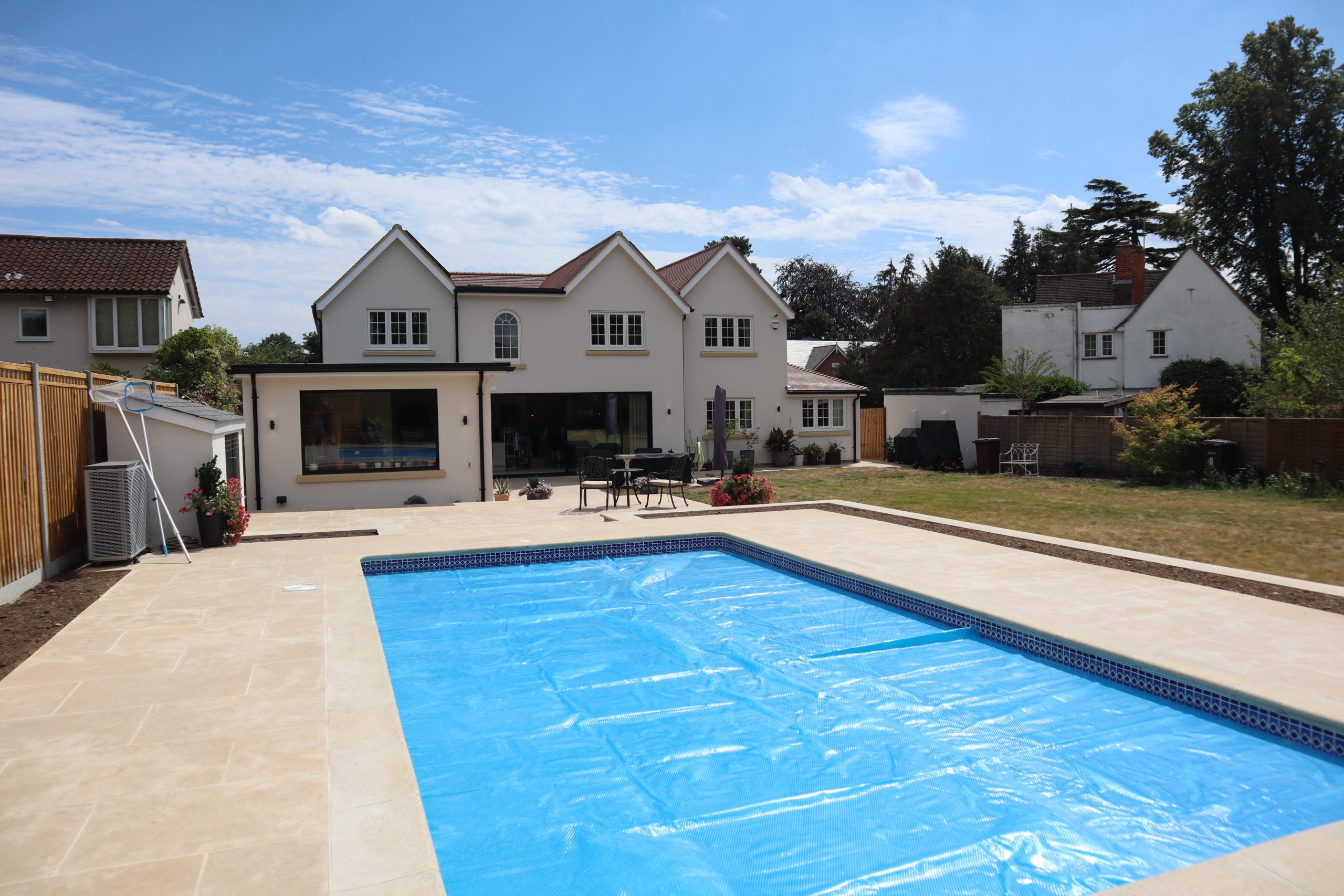 Outdoor swimming pool