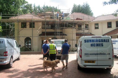 Sunningdale homes, house extension builders in Wentworth Surrey. House builders in Wentworth Surrey